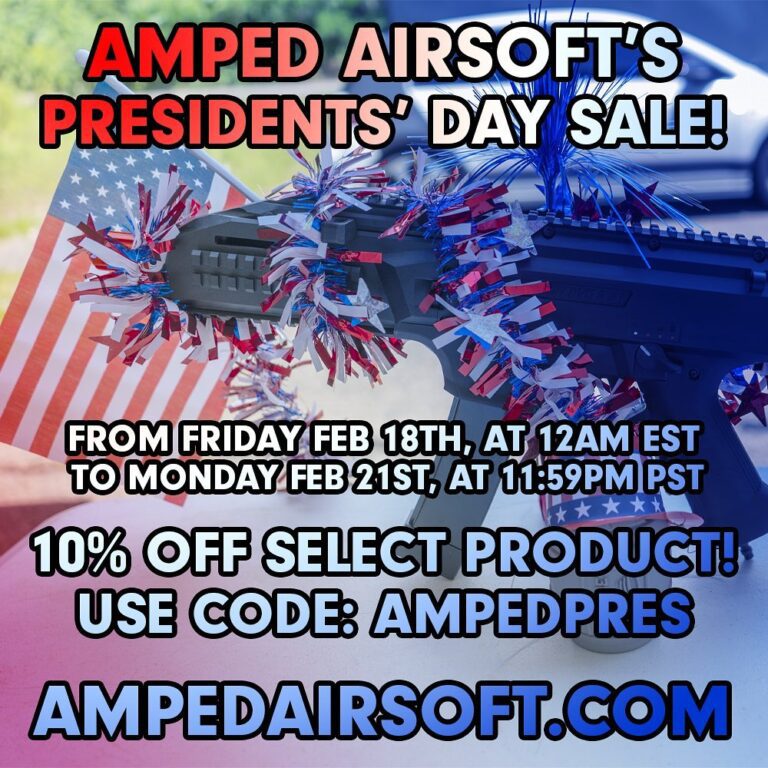 Amped Airsoft Presidents’ Day 2022